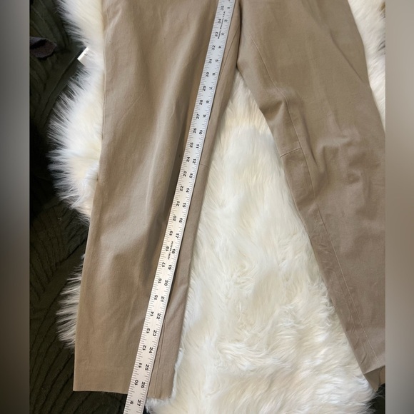 Babaton Aritzia Bi-Stretch ankle slim leg pants size 10 color tan - Picture 6 of 9